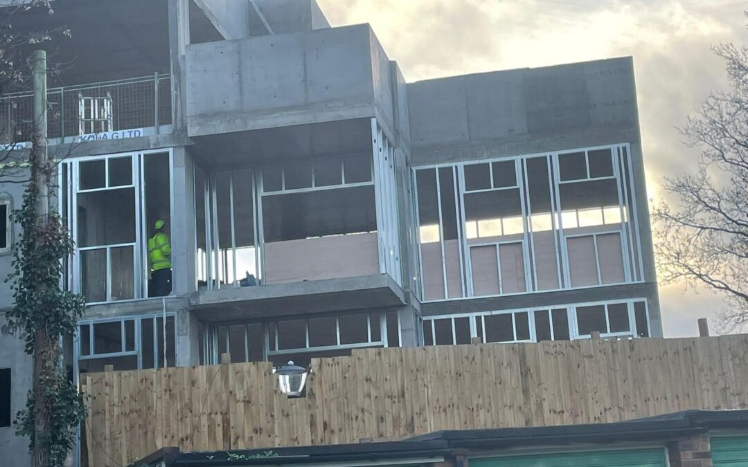 Project in Maybank Road  E18 SFS Framing