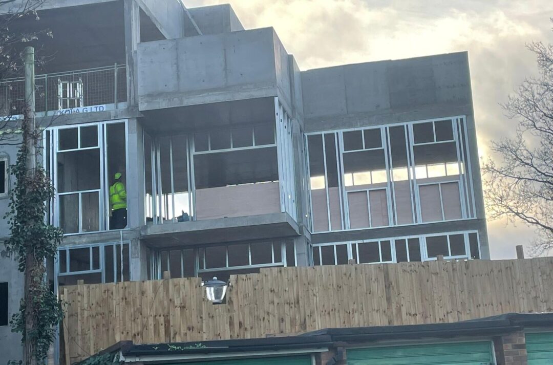 Project in Maybank Road  E18 SFS Framing